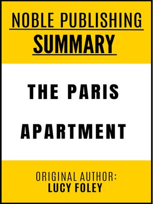 cover image of Summary of The Paris Apartment by Lucy Foley